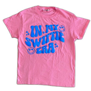 Simply Southern Swiftie Era Raised Bubble Font Womens Size Small T-Shirt
